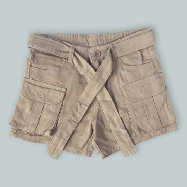 Cargo Shorts With Box Pockets For Women